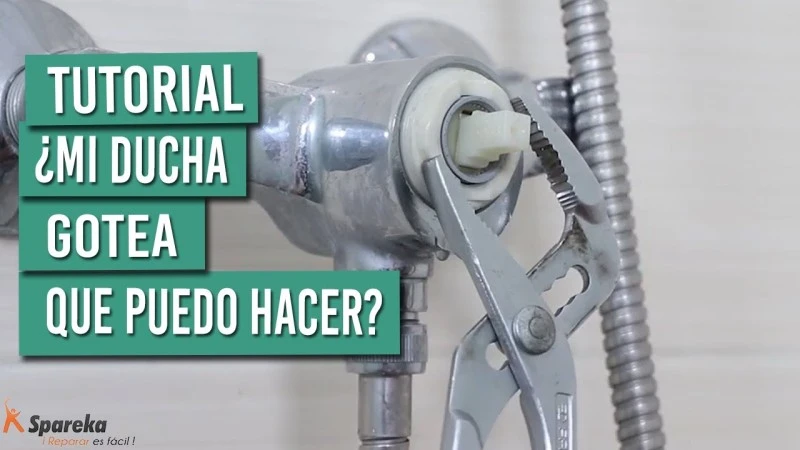 Cómo arreglar una ducha que pierde agua