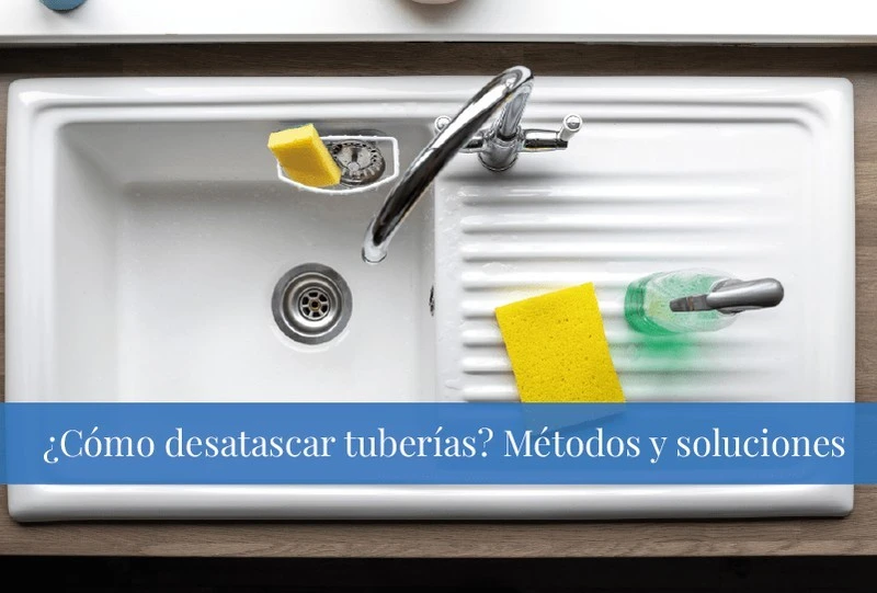 Métodos para desatascar un desagüe con aceite