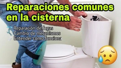 Cómo reparar una fuga en la cisterna del inodoro