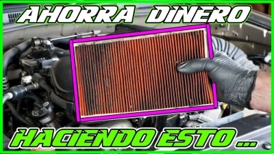 Cómo reparar un filtro de aire sucio en casa
