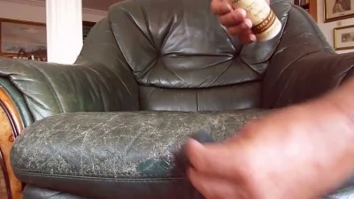 Métodos para restaurar un sillón de cuero desgastado