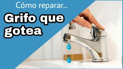Cómo arreglar un grifo monomando que gotea
