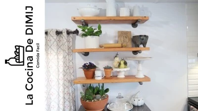 Cómo instalar nuevos estantes en la cocina