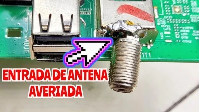 Cómo reparar una antena de TV que no recibe señal