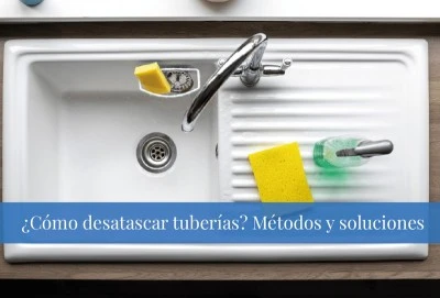 Métodos para desatascar un desagüe con aceite