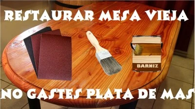 Cómo restaurar el acabado de una mesa de café