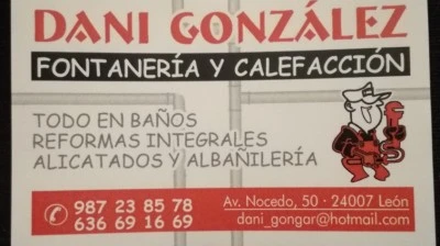 Dani González Fontanería y Calefacción