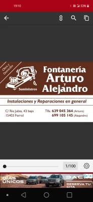 Fontaneria Arturo y Alejandro Ferrol