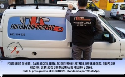 Fontanería y localización de fugas Campelo