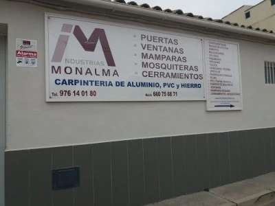 Industrias Monalma.Ventanas de Aluminio y Pvc Zaragoza.