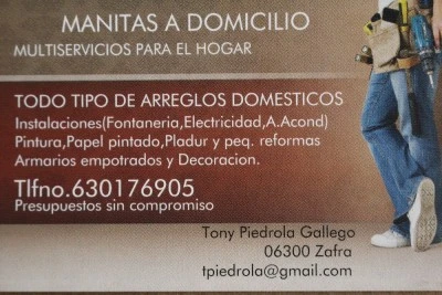 MANITAS A DOMICILIO