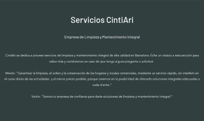 Servicios CintiAri